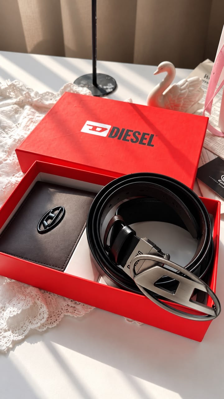 Diesel Gift Box “ wallet _belt”