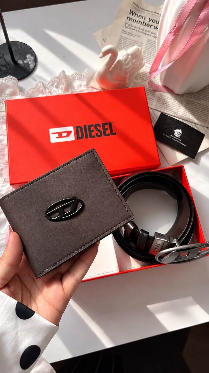 Diesel Gift Box “ wallet _belt”