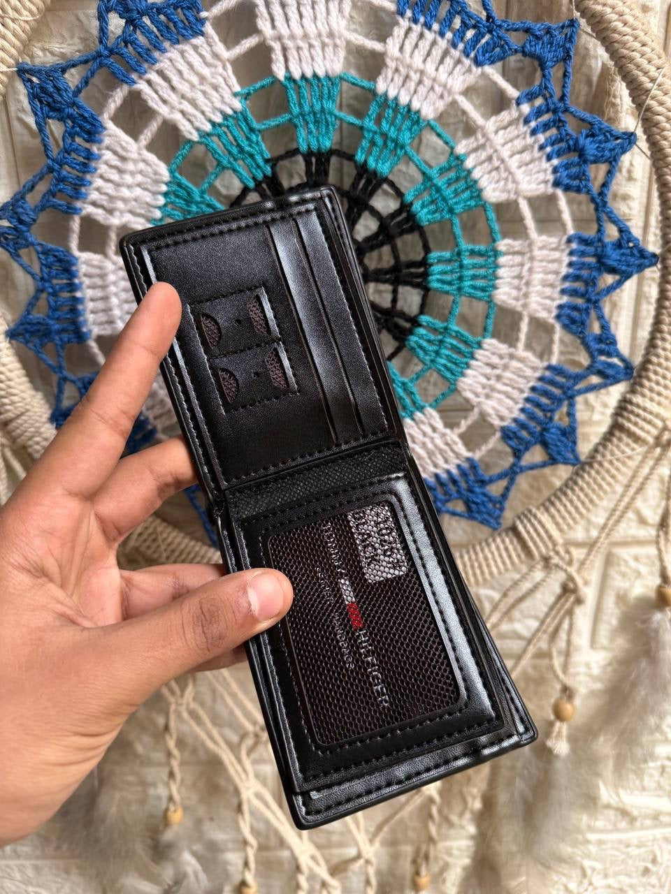 Tommy Black-Blue Wallet