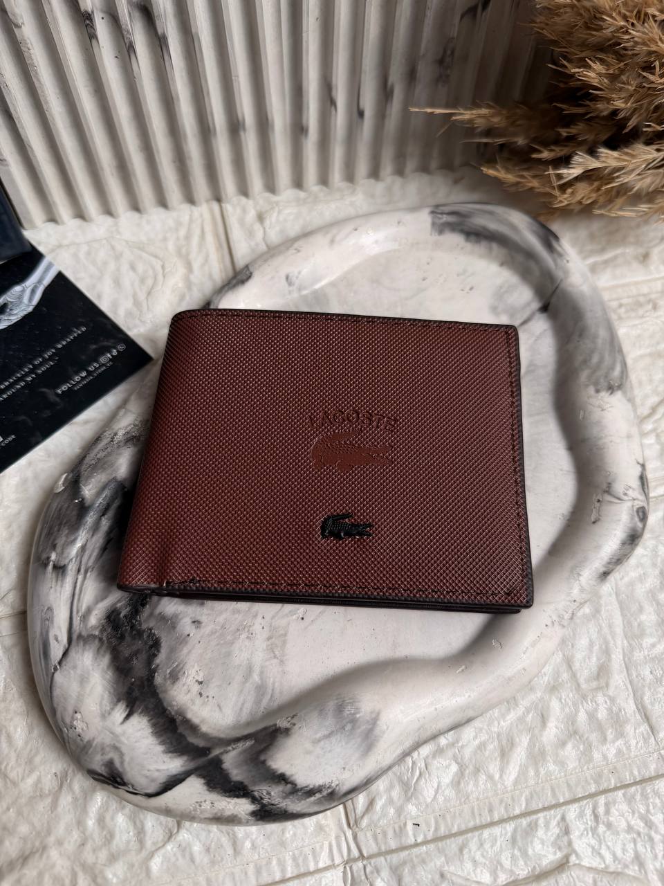 Brown Lacoste Wallet 6