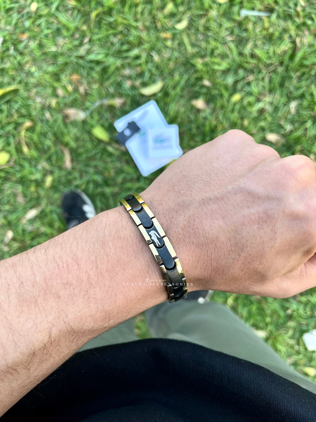 Couples Lacoste black-Gold
