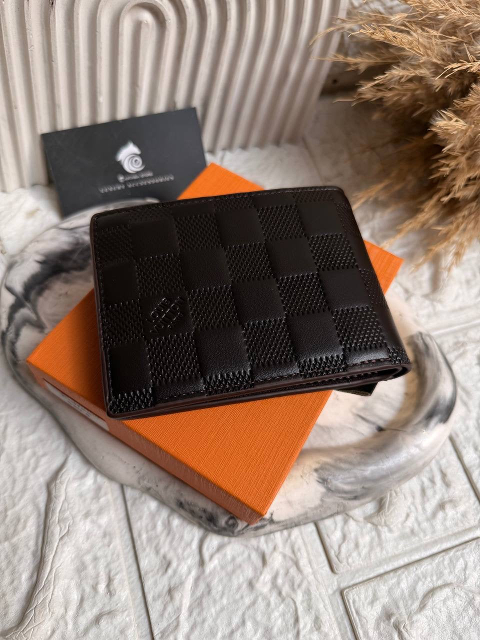 L-V Damier Wallet