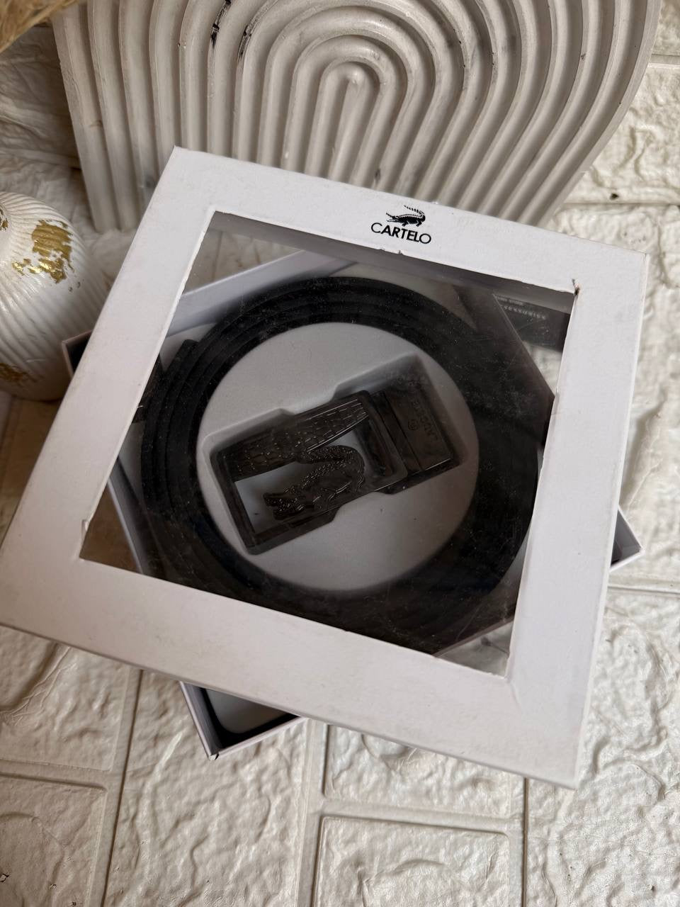 Lacoste Double-Face Leather Belt