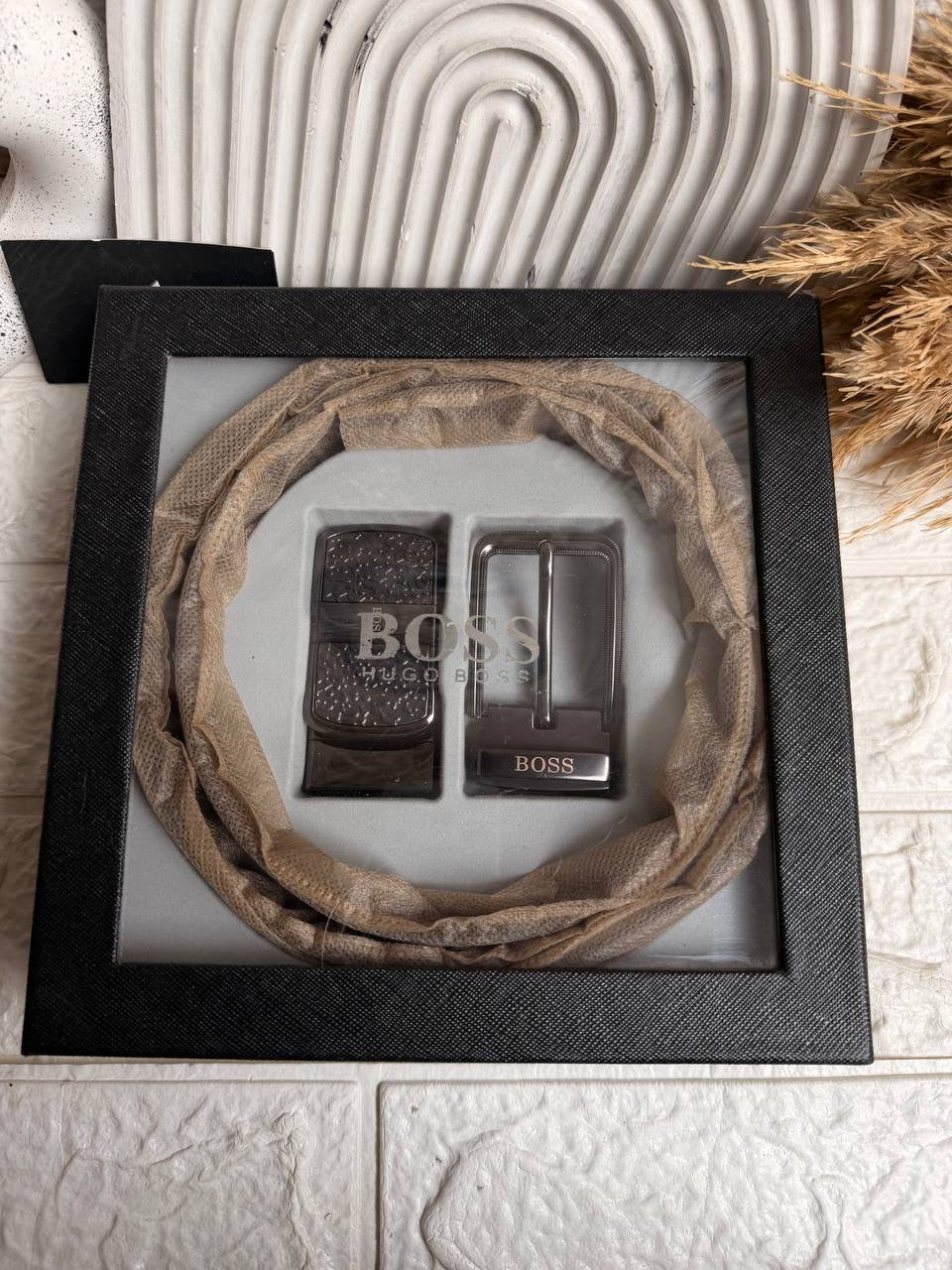 Hugo Boss Belt “mirror original “