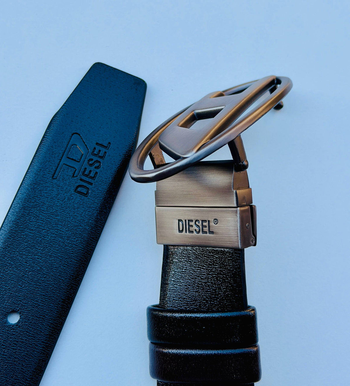 Diesel Double-Face Leather Belt