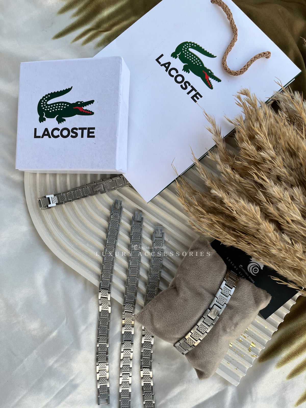 Original shape -Lacoste Silver