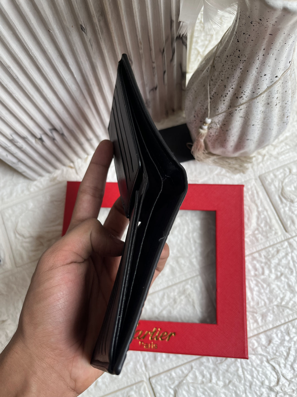 Premium Cartier Leather Gift Box