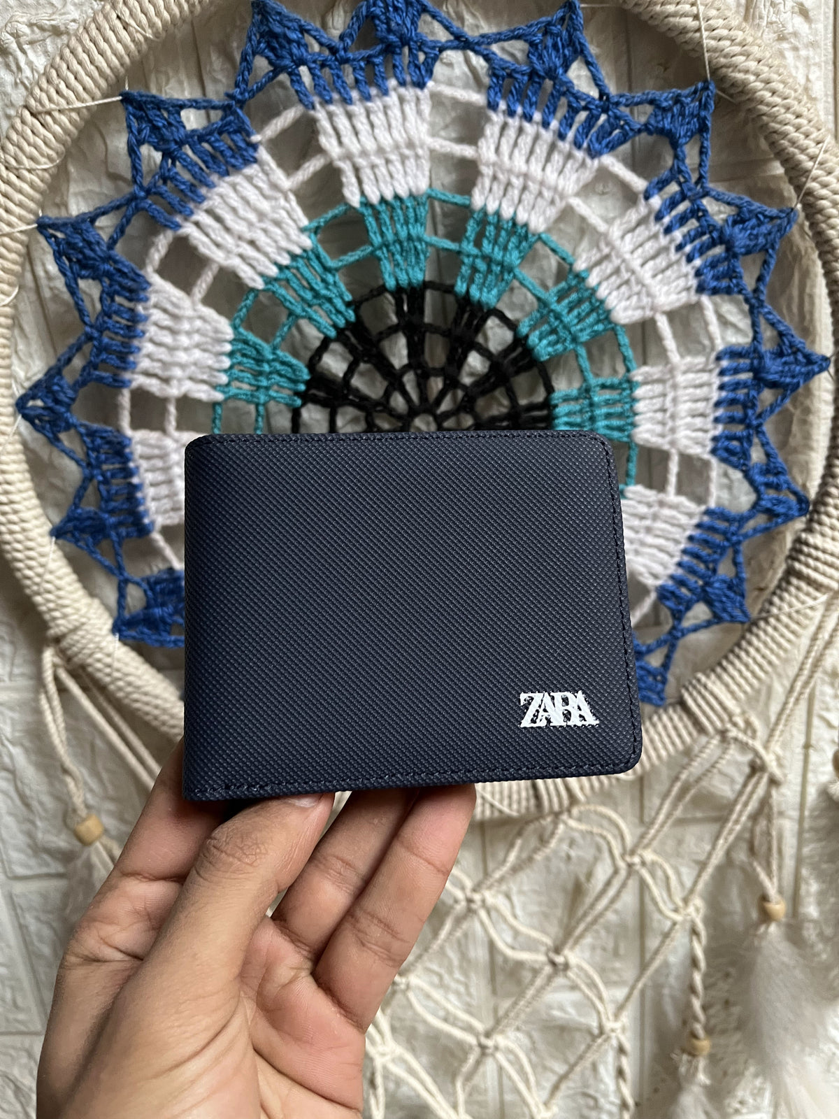 Zara Wallet "black-dark blue"