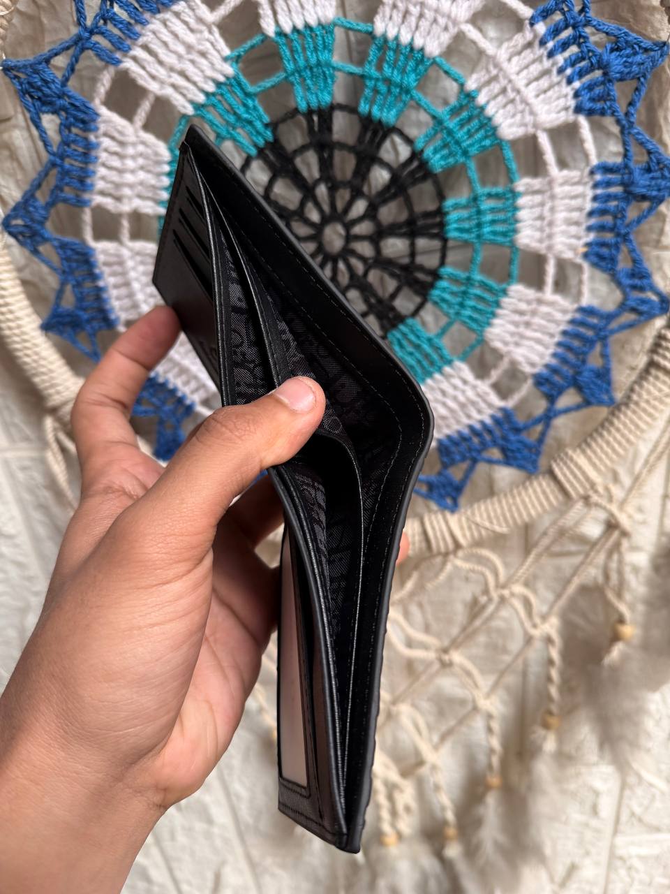 Black Dior Wallet