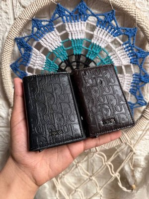 Dior Men's Slim Wallet & Card Holder