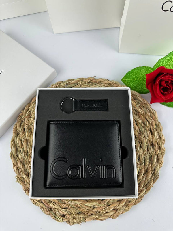 Calvin Klein wallet + Keychain"Mirror Original" 6