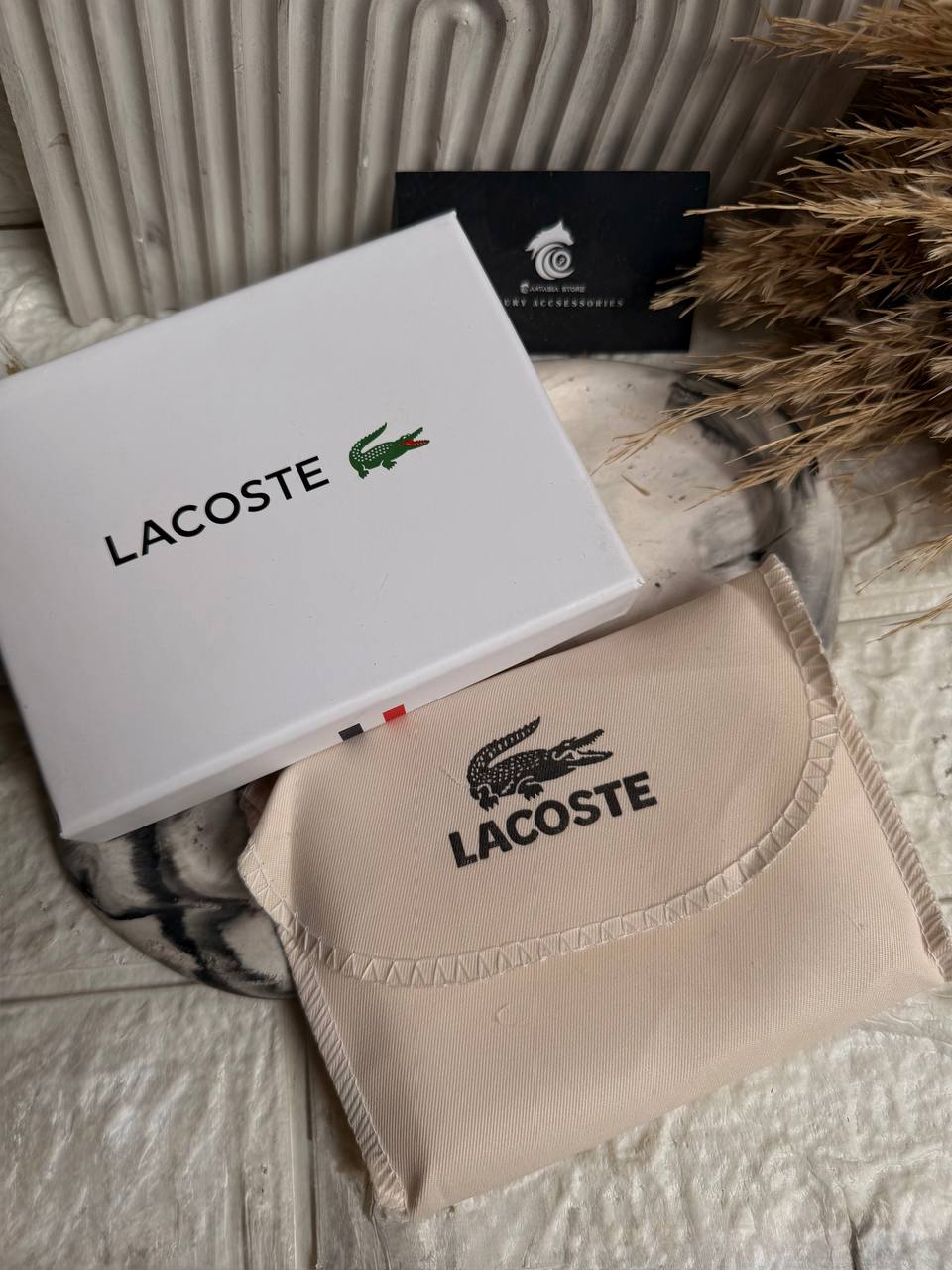 Lacoste Men's Slim Wallet