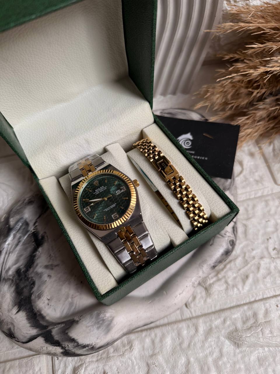 ROLEX "Watch-Wallet" Set