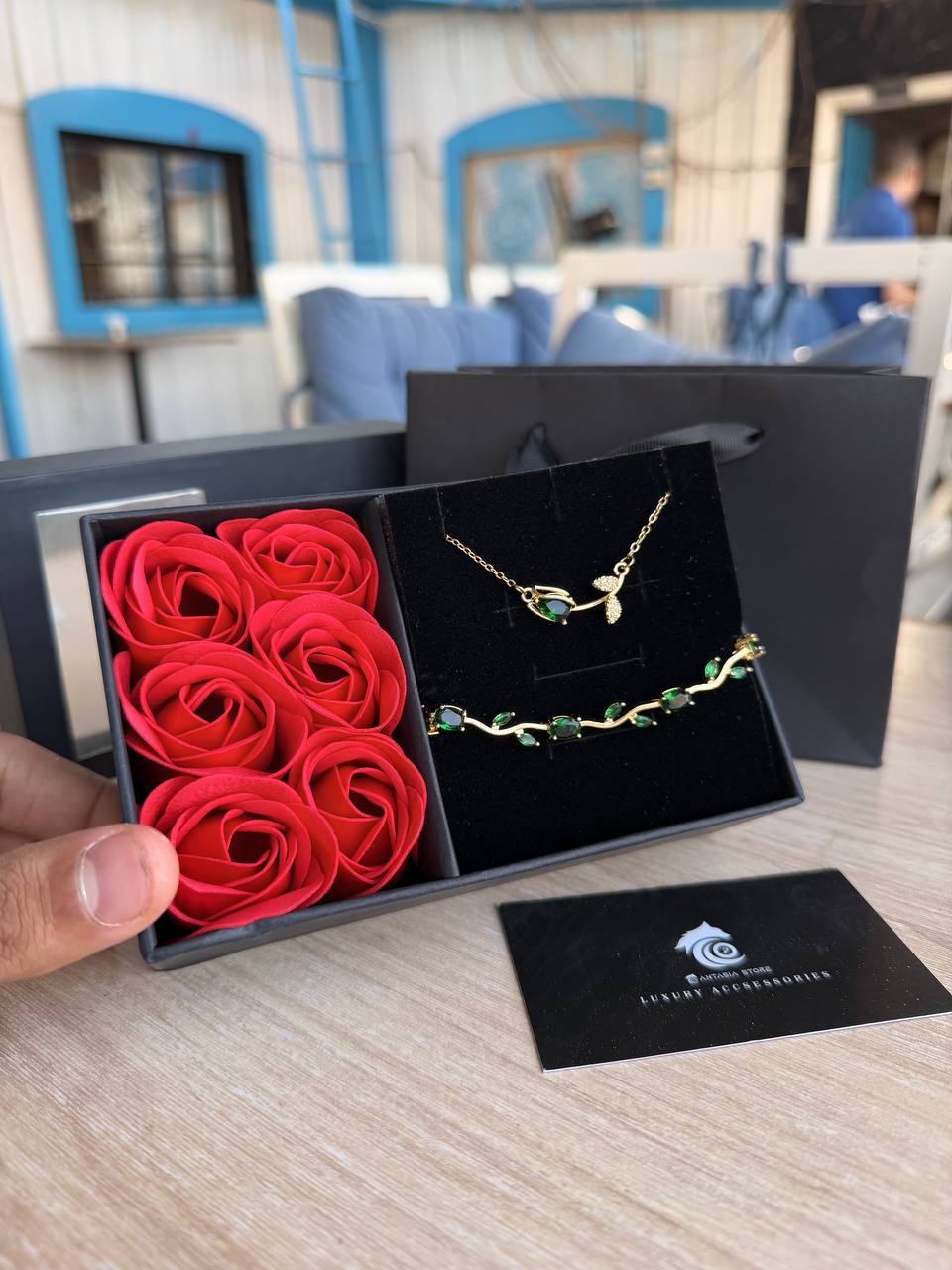 Tulip Set " Necklace+Bracelet"
