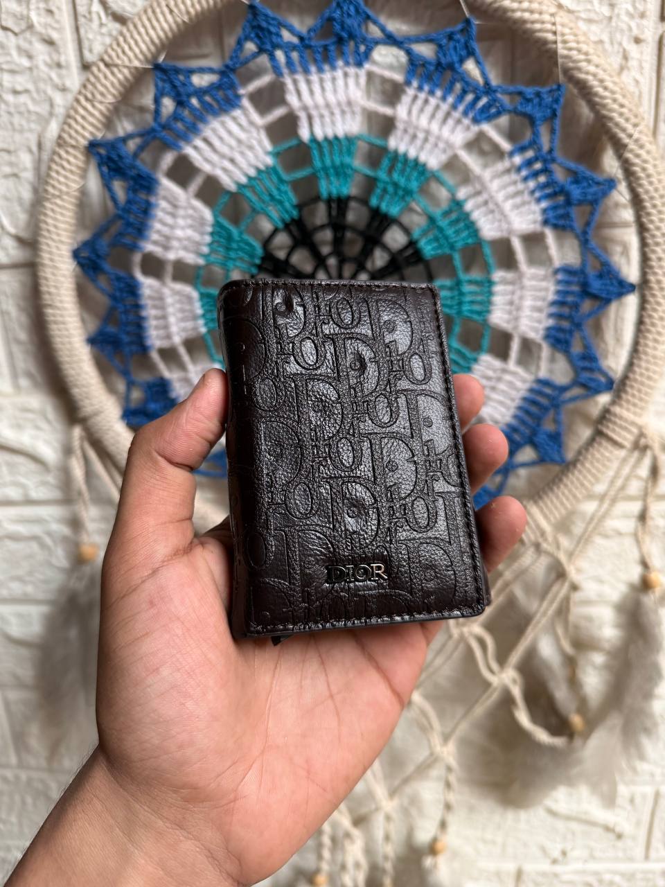 Dior Men's Slim Wallet & Card Holder
