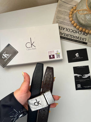 CK 2 Belt 1 buckle “ Mirror original “