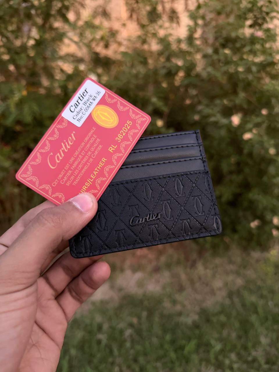 Cartier cardholder