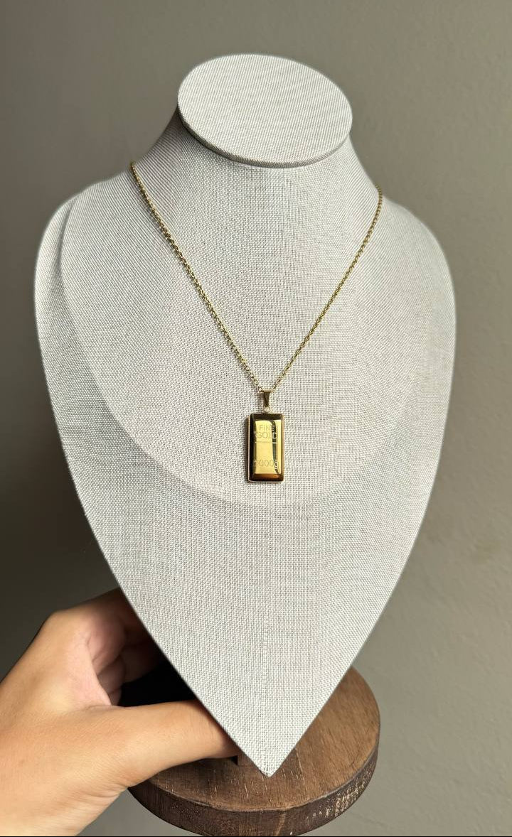 Gold Bullion Necklace