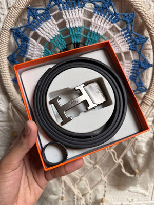 Hermes Double-Face Leather Belt