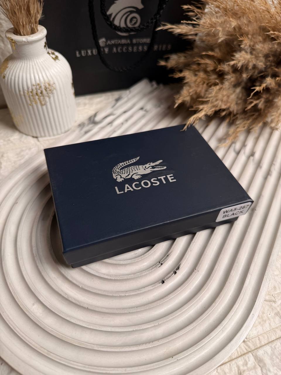 Brown Lacoste Wallet 6