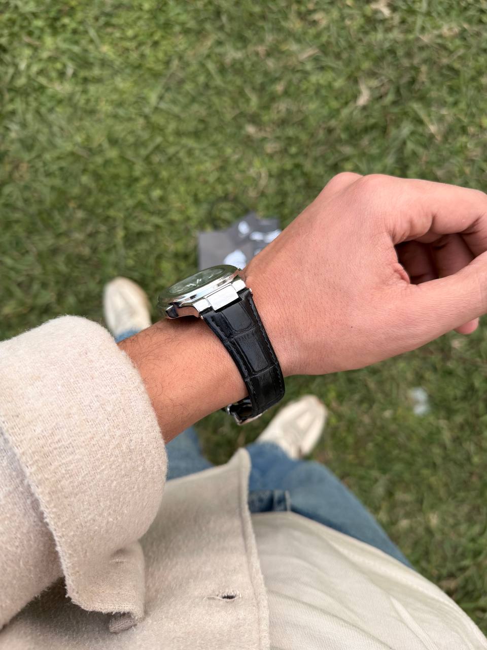 patek philippe leather
