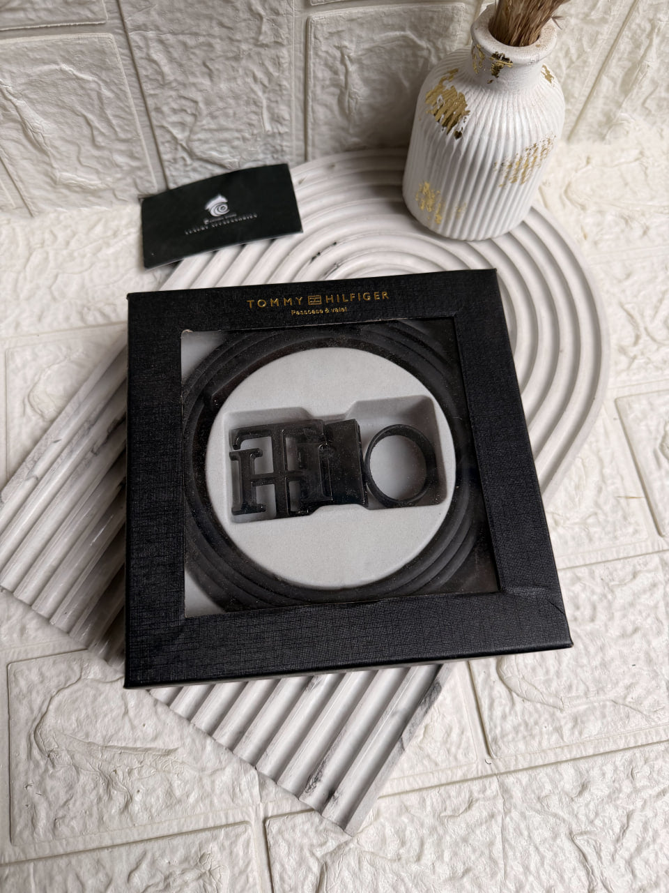 Tommy Double-Face Leather Belt