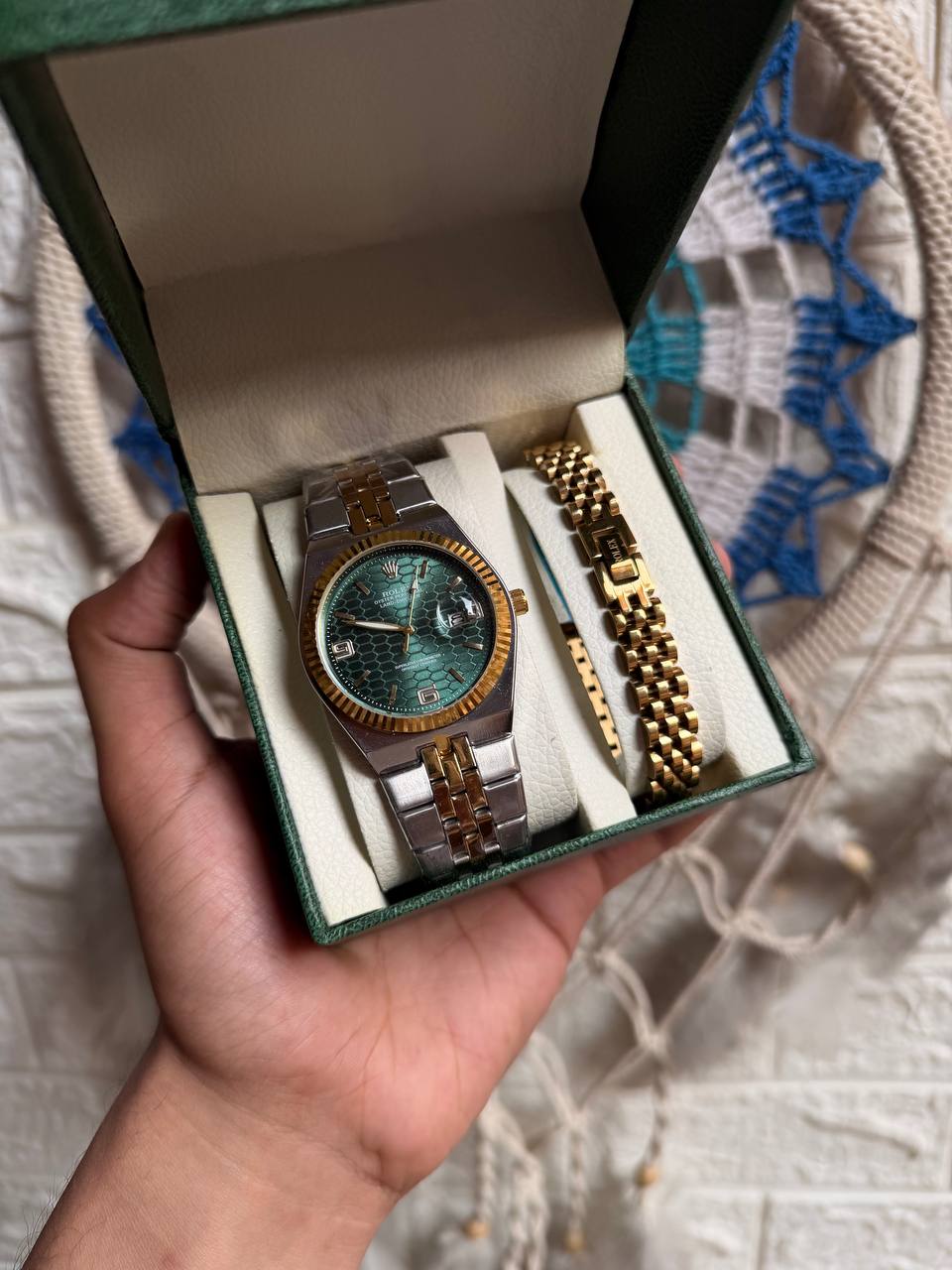 ROLEX "Watch-Wallet" Set