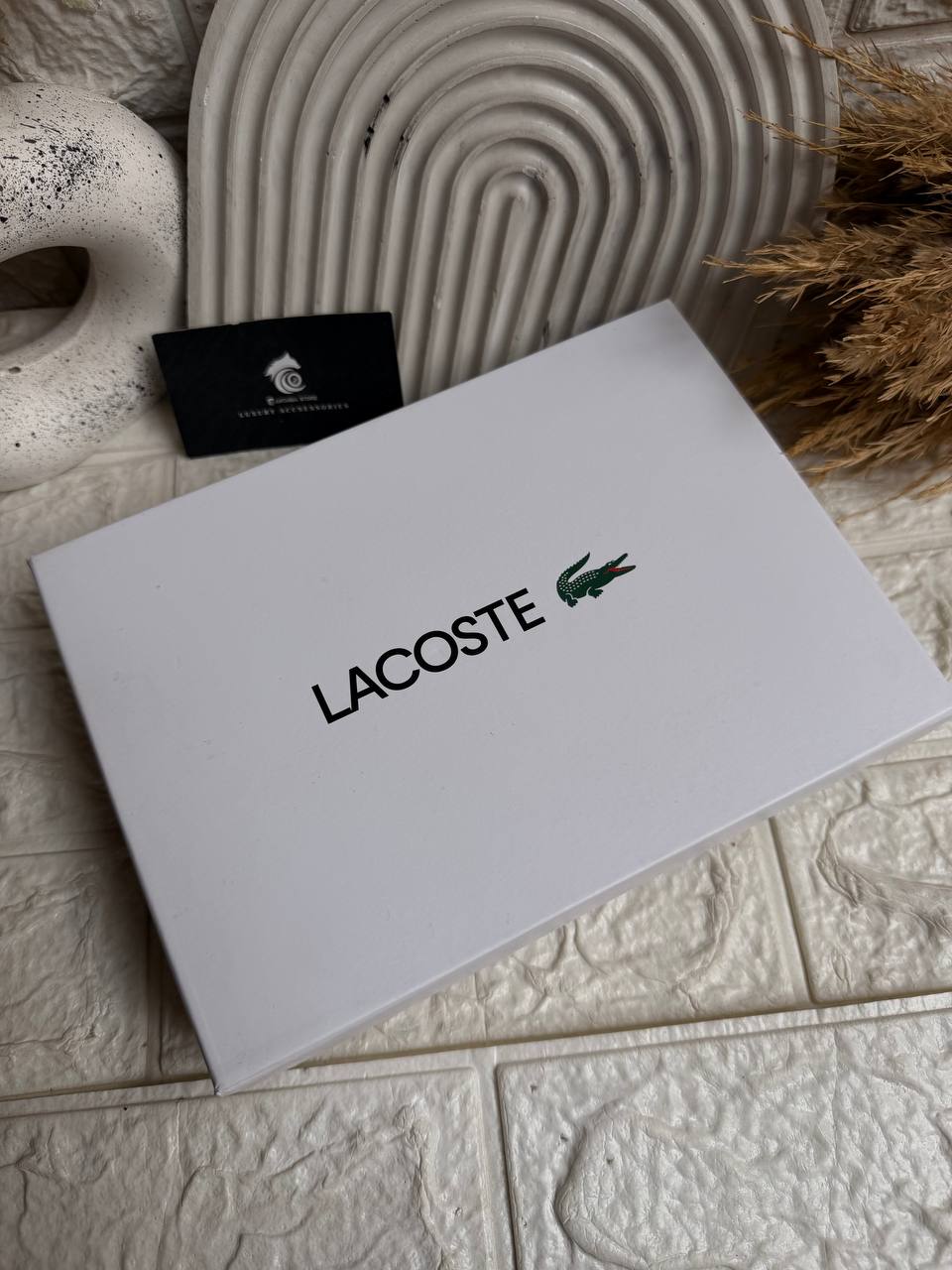 Premium Lacoste Leather Gift Box 9