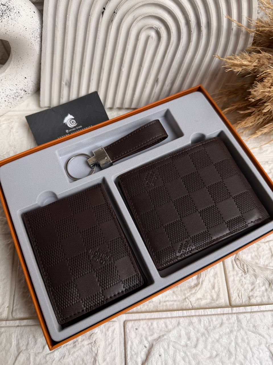 Premium L-V Leather Gift Box 10