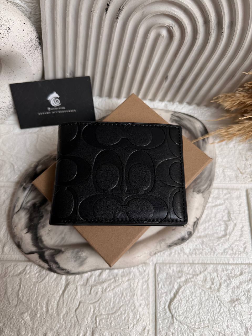 Minimal Coach wallet