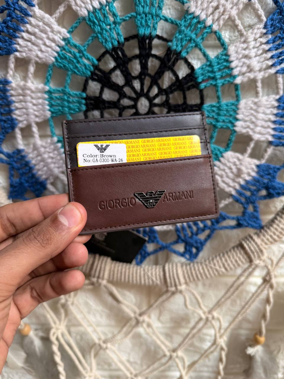 Armani Cardholder