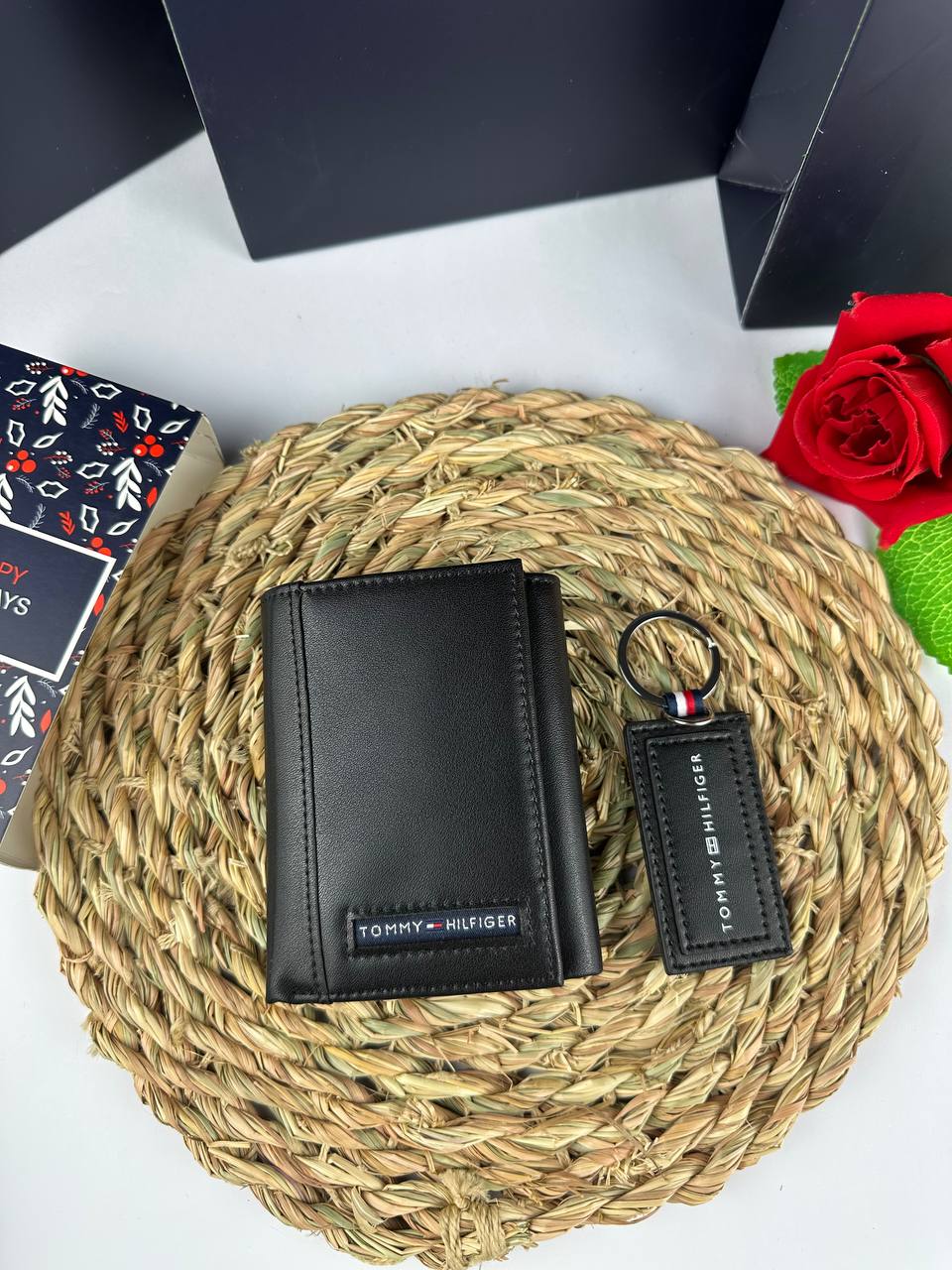 Tommy wallet + Keychain"Mirror Original"