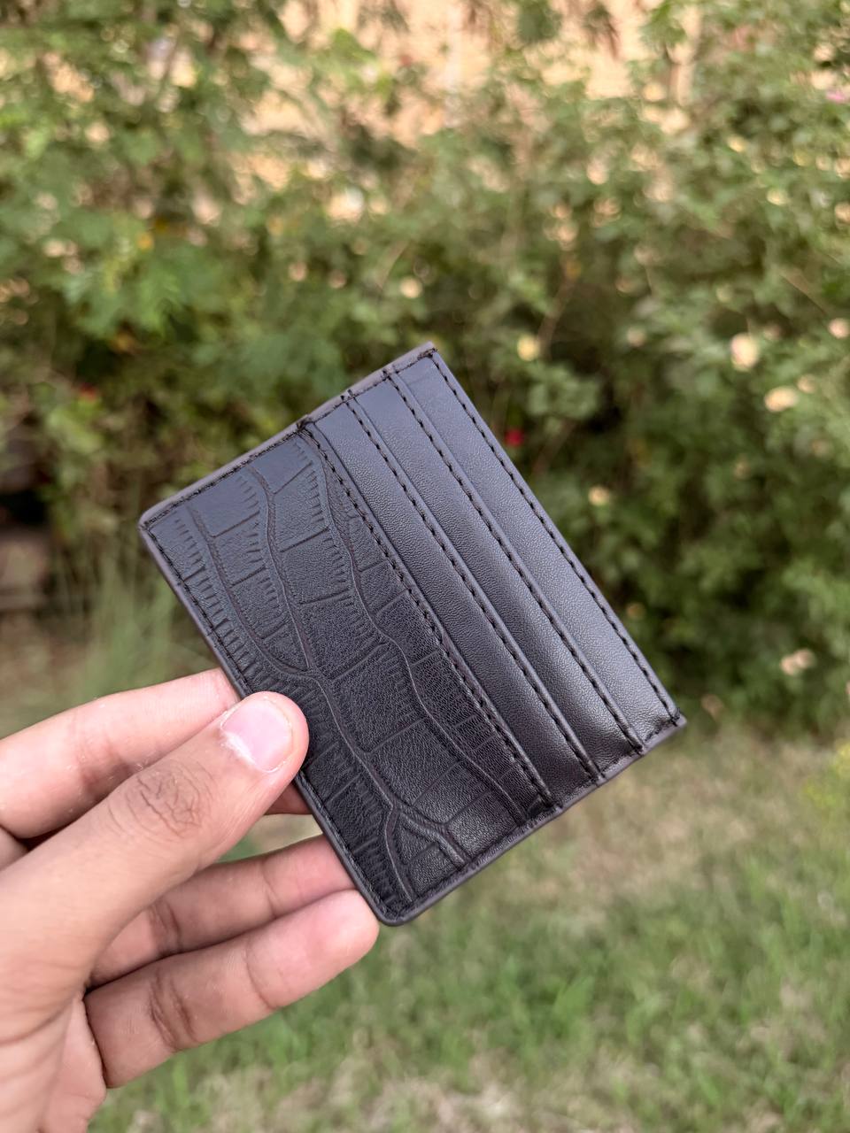 Brown Lacoste Cardholder