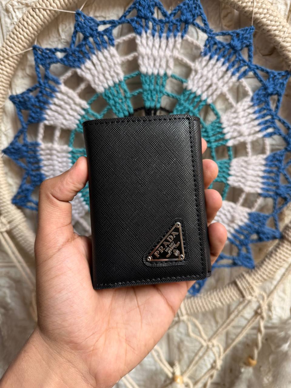 Prada Men's Slim Wallet & Card Holder