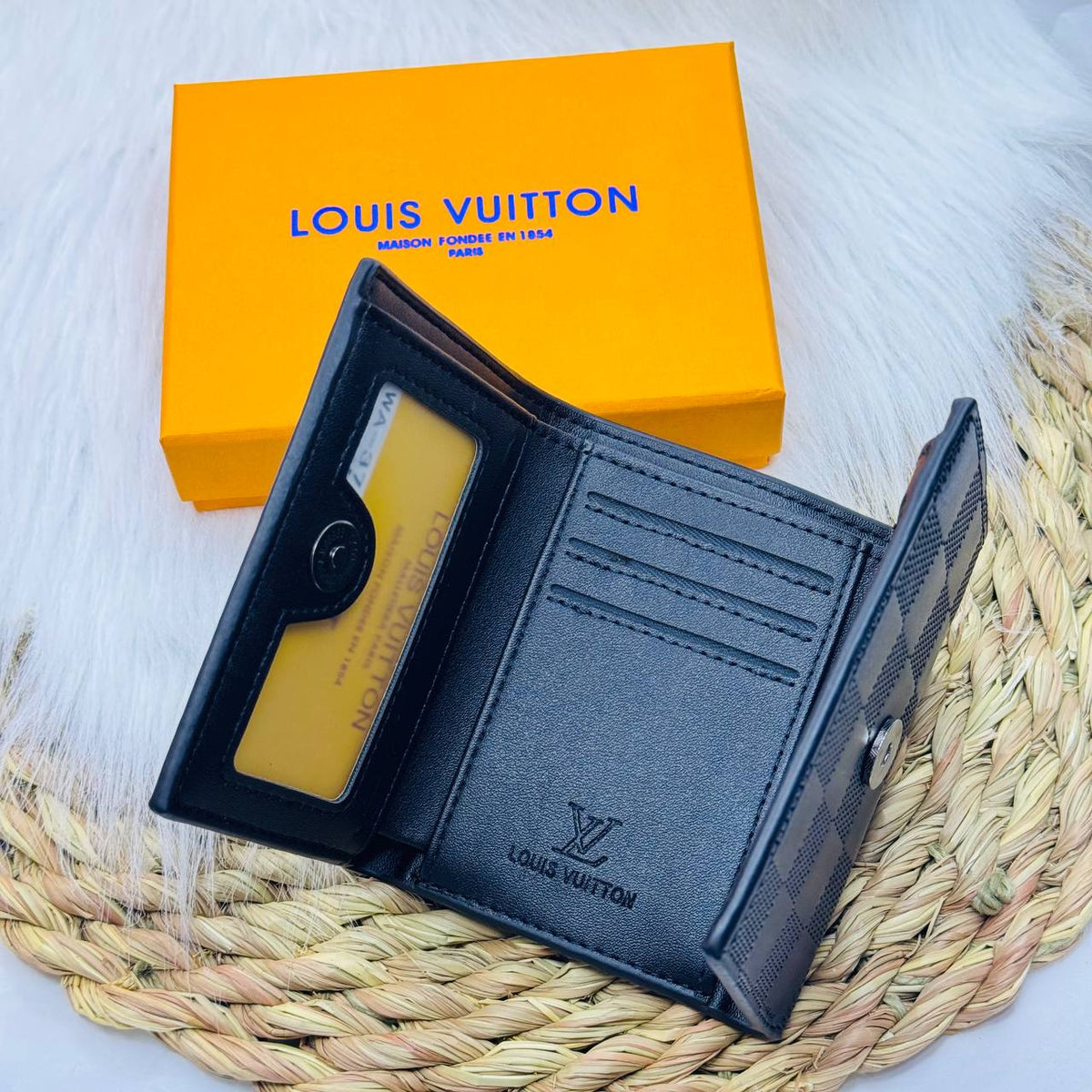 L&V Men's Slim Wallet