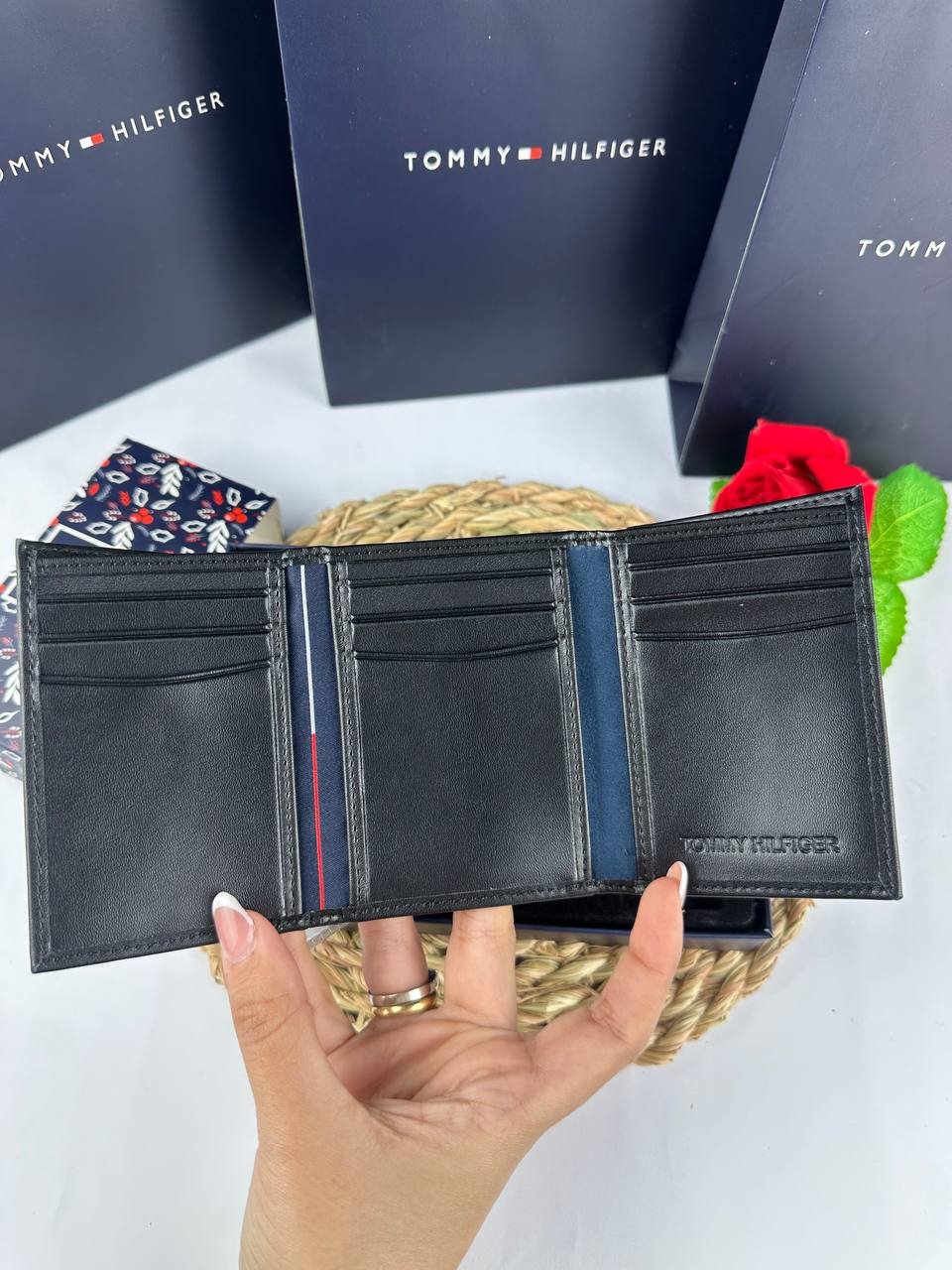 Tommy wallet + Keychain"Mirror Original"