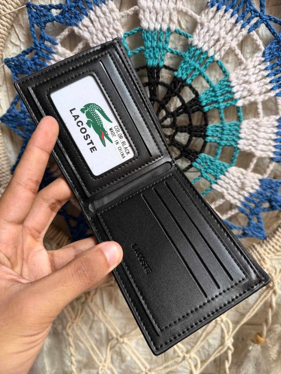 Premium Lacoste Leather Gift Box 9