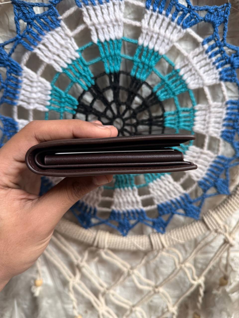 Brown Celvin Klein Wallet 6