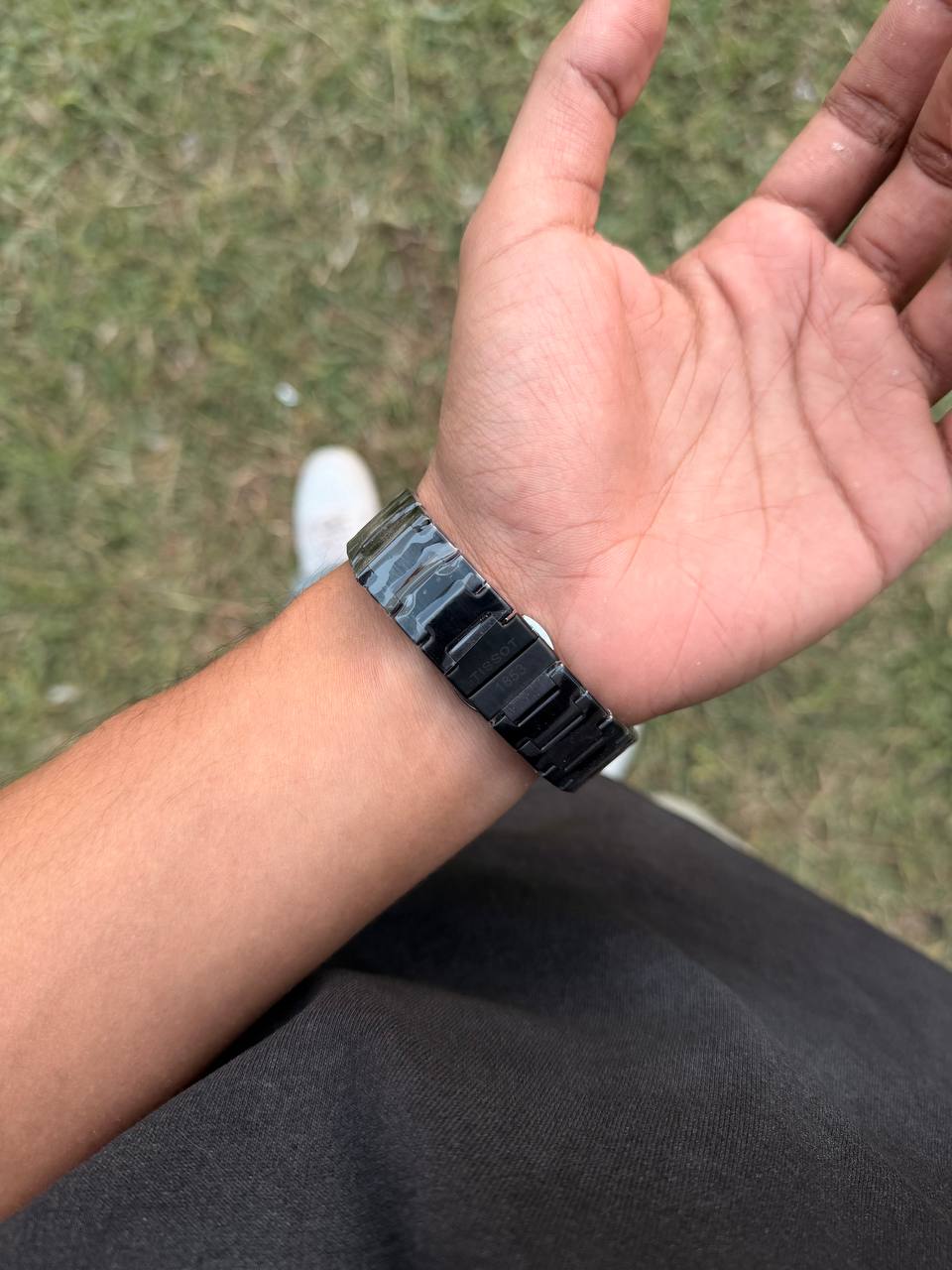 Black Tissot Watch