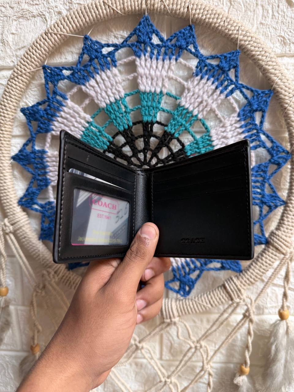 Minimal Coach wallet