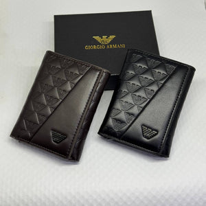 Armani Men's Slim Wallet Card Holder