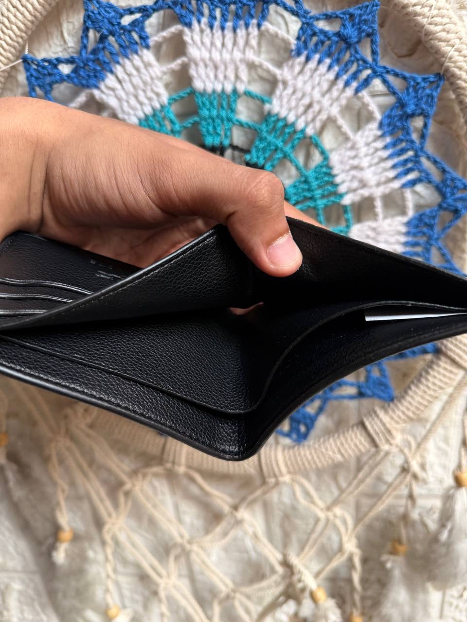 Black Lacoste wallet “v10”