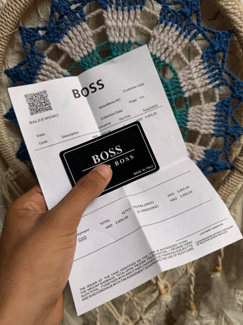 Hugo Boss Belt “mirror original “