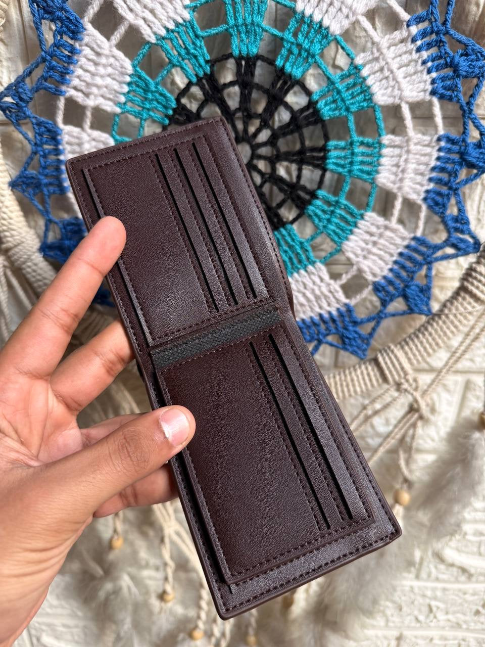 L-V Damier Wallet