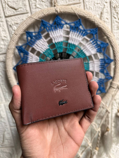 Brown Lacoste Wallet 6