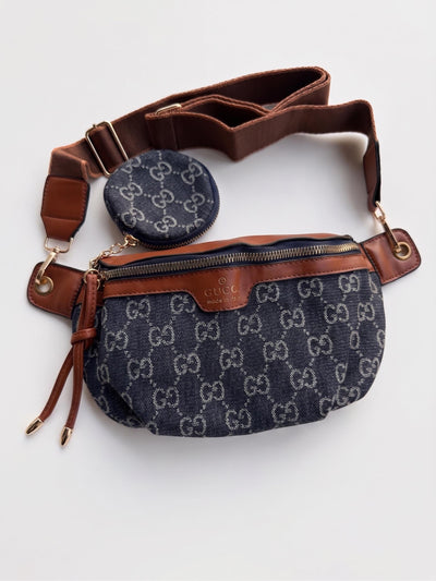 Gucci Denim Crossbody Bag