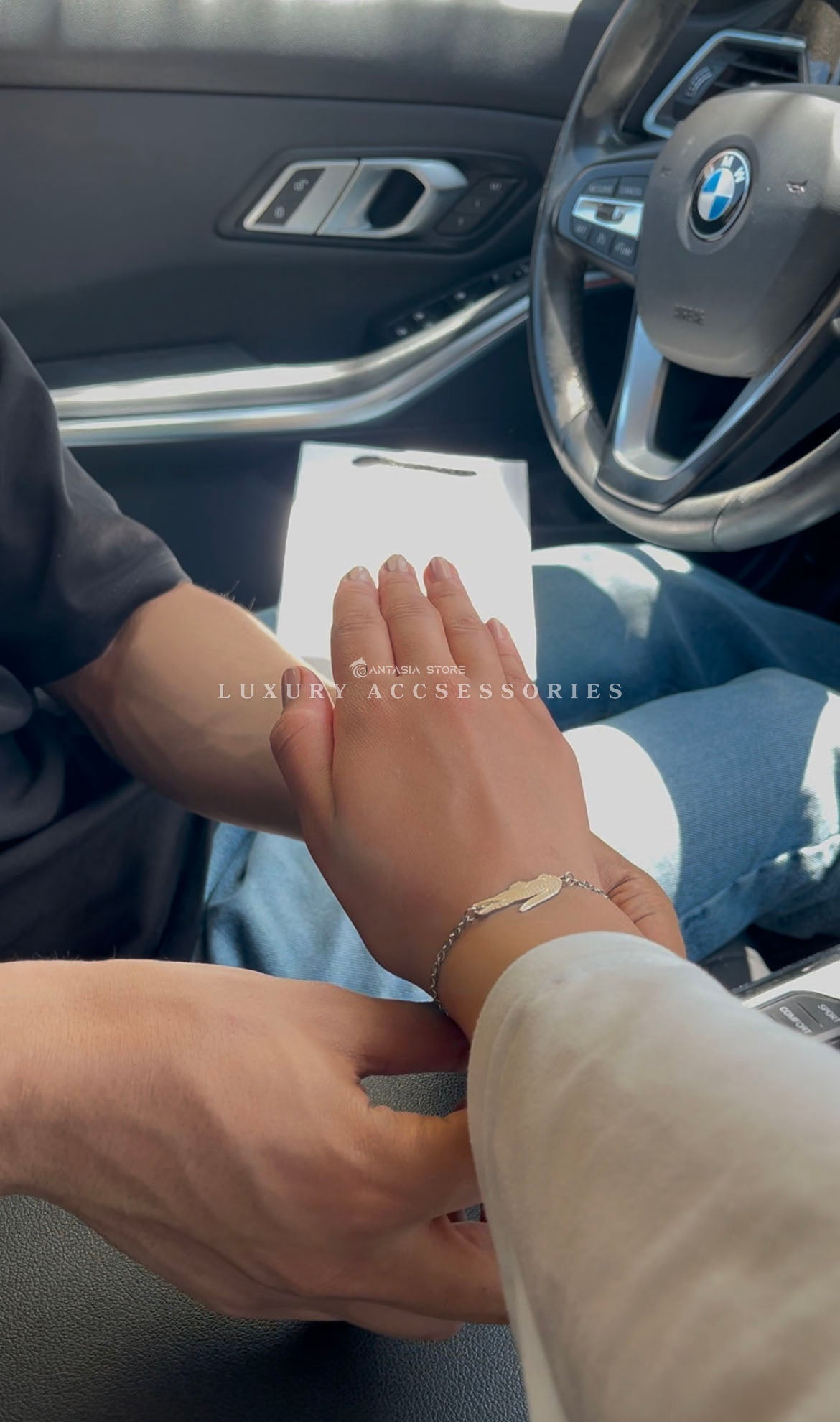 Couples Lacoste bracelet Silver