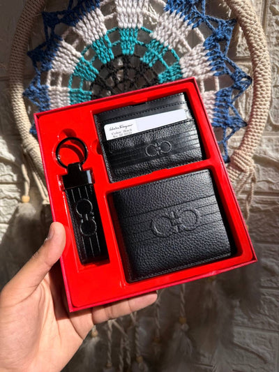 Premium Ferragamo Leather Gift Box