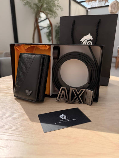 Armani Box “ wallet +belt”