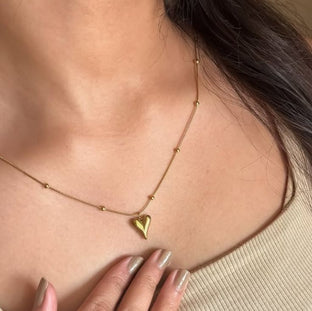 Golden Heart Necklace